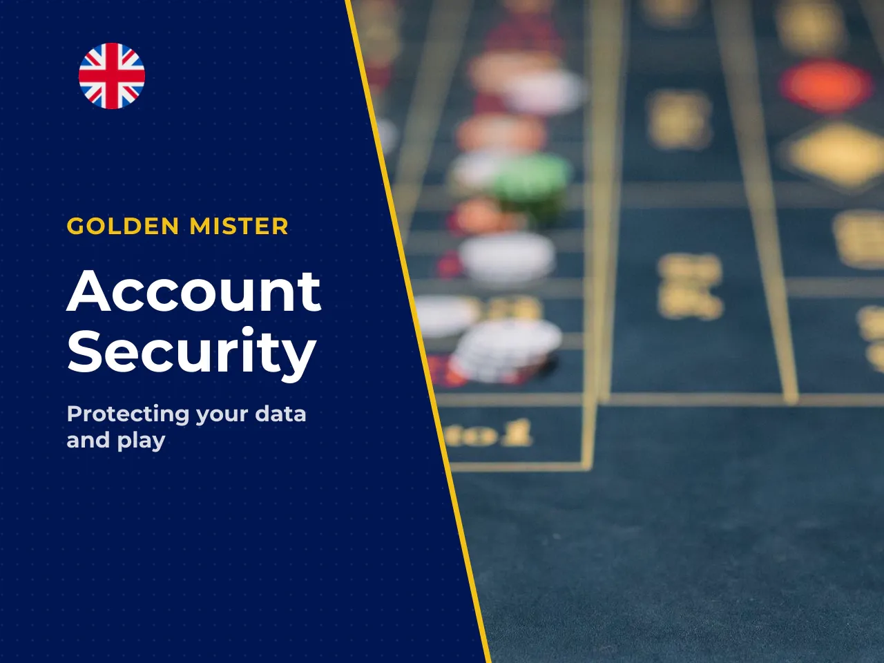 Account security at Golden Mister Casino