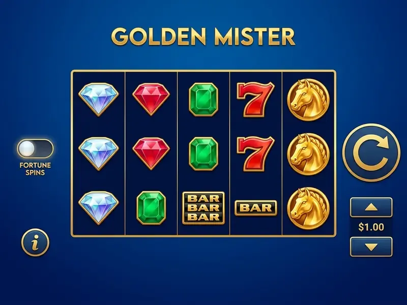 golden winner demo interface layout