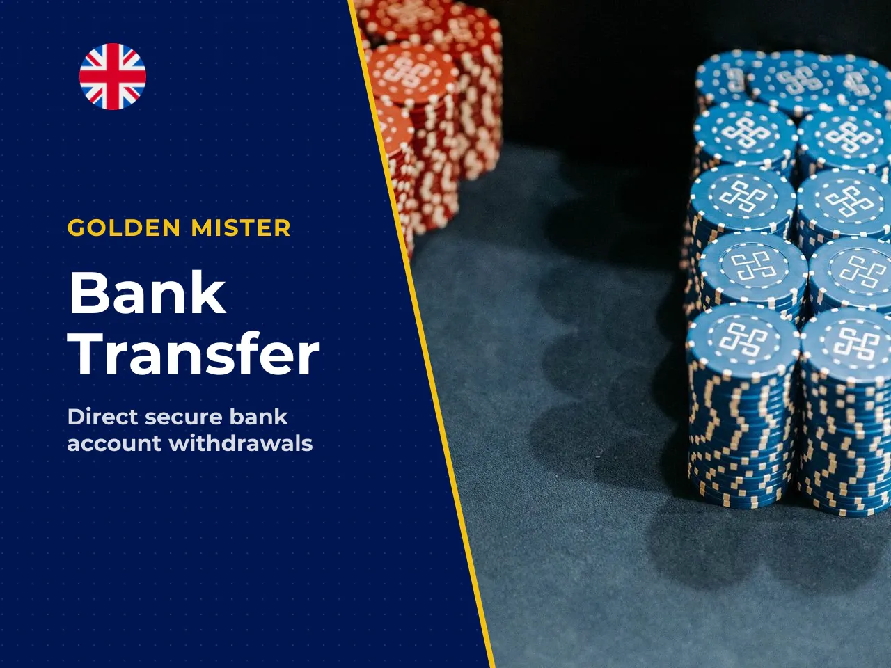 Golden Mister Bank Transfer to a