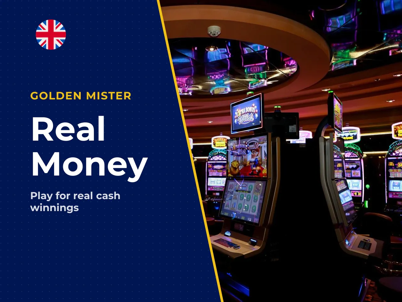 Playing for real money at online
